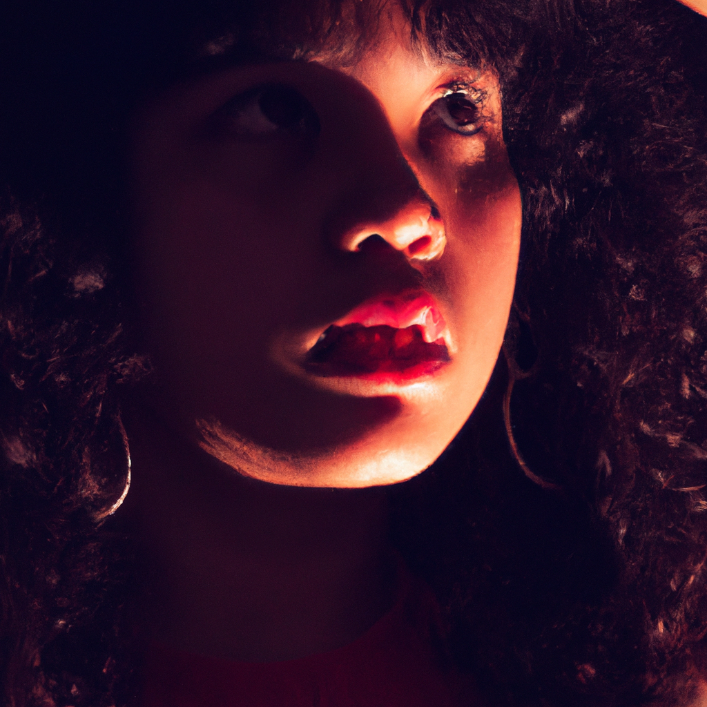 Después: retrato editado con color neutro y piel natural