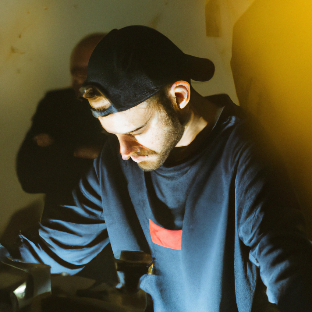 Retrato de Matías Pérez, producción en FlowCondor Studio